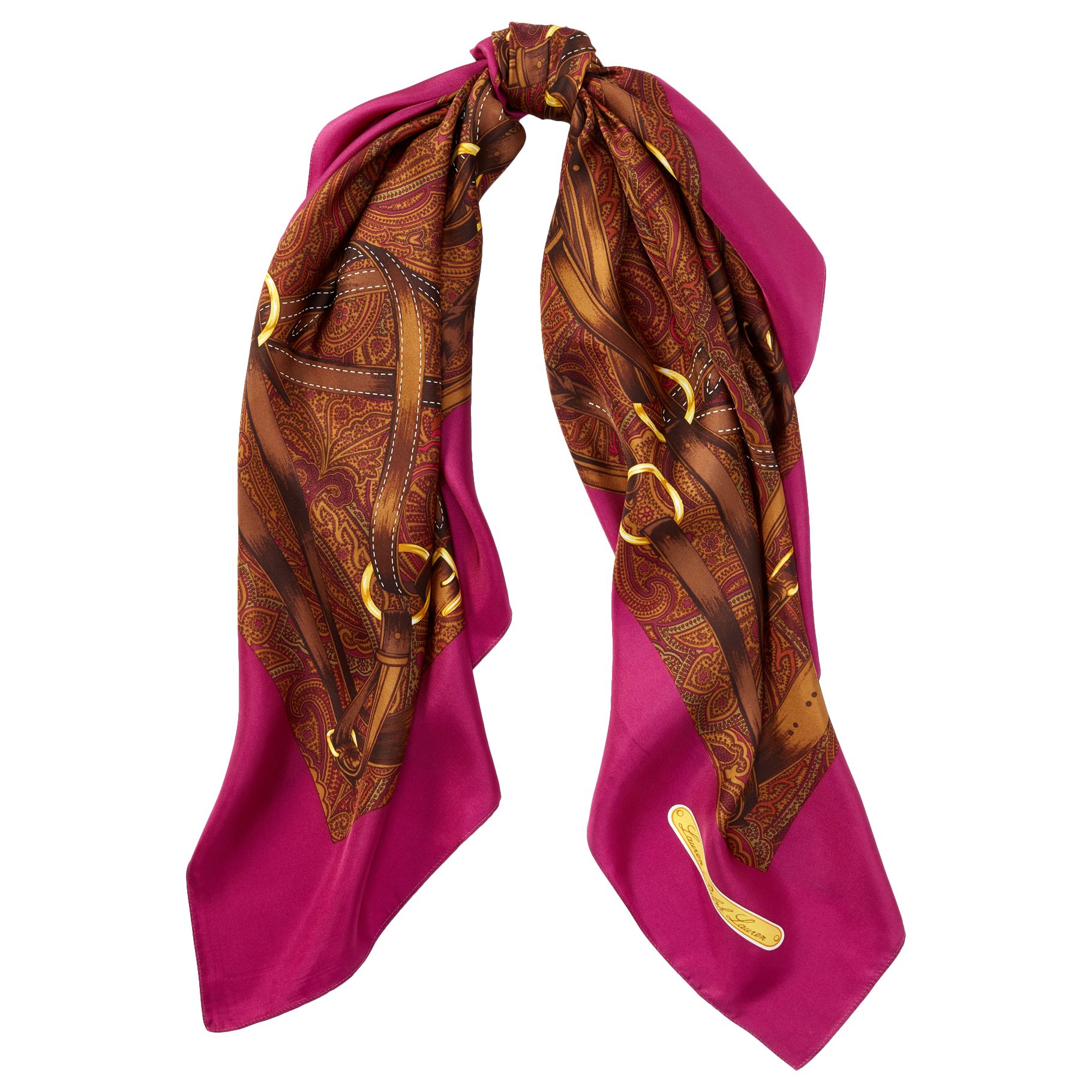ralph lauren silk scarf
