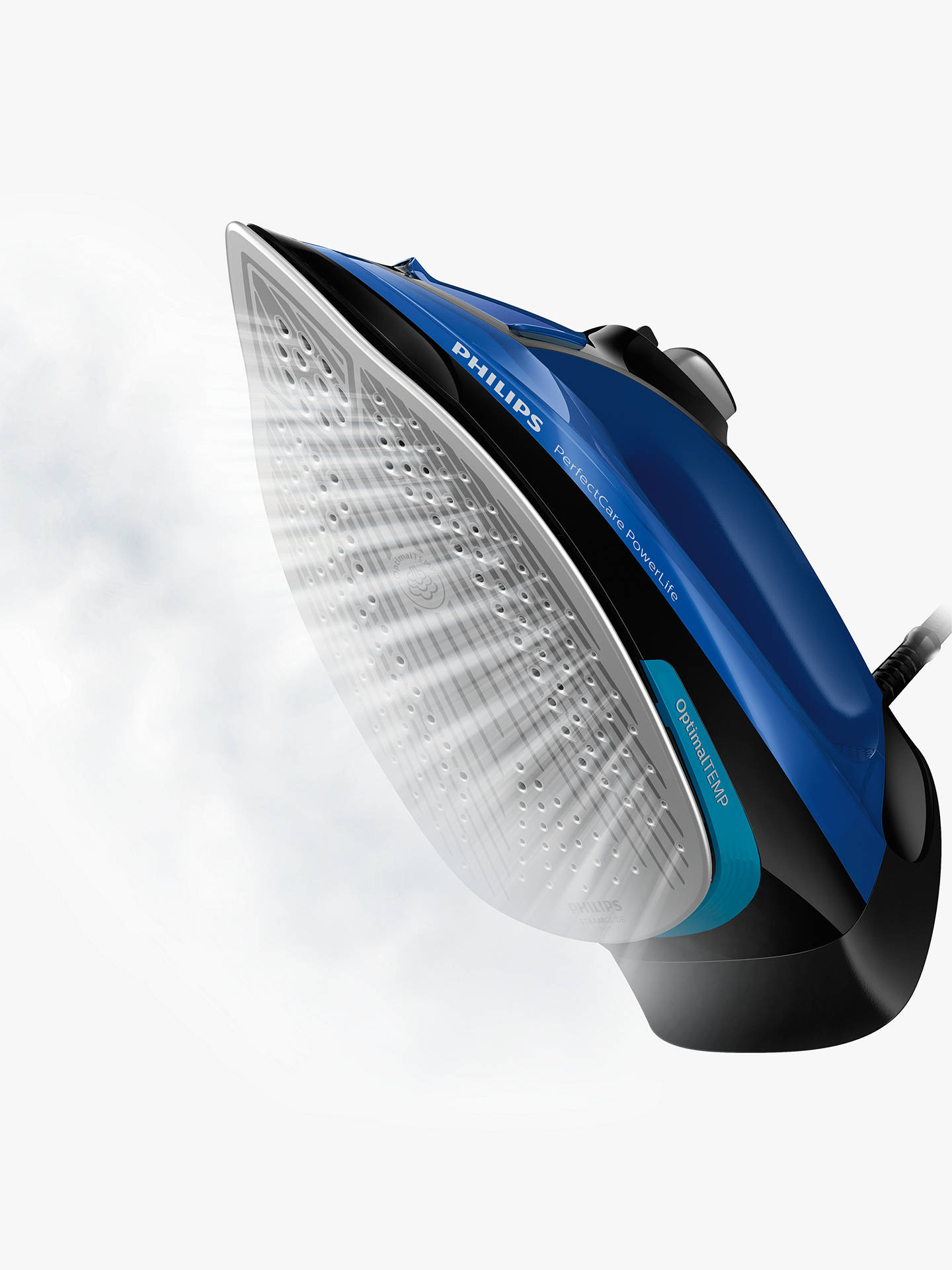 Philips PerfectCare PowerLife Steam Iron GC3920//26 with up to 180g Steam Boost /& No Fabric Burns Technology