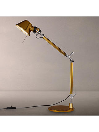 Artemide Tolomeo Micro Desk Lamp, Gold