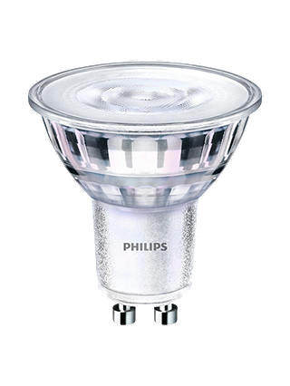 Philips 5.5W GU10 LED Warm White Dimmable Light Bulb, Pack of 6