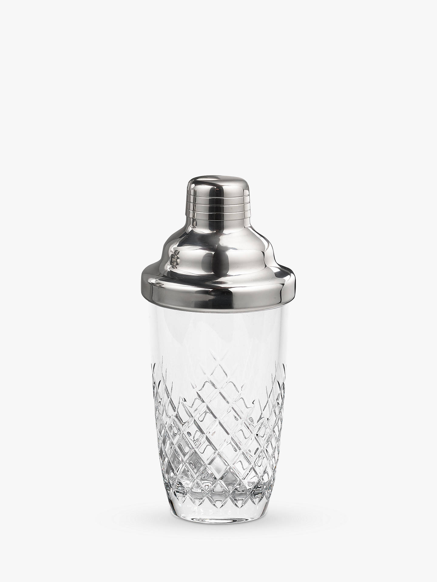 BuySoho Home Barwell Crystal Cut Glass Martini Shaker, 600ml Online at johnlewis.com