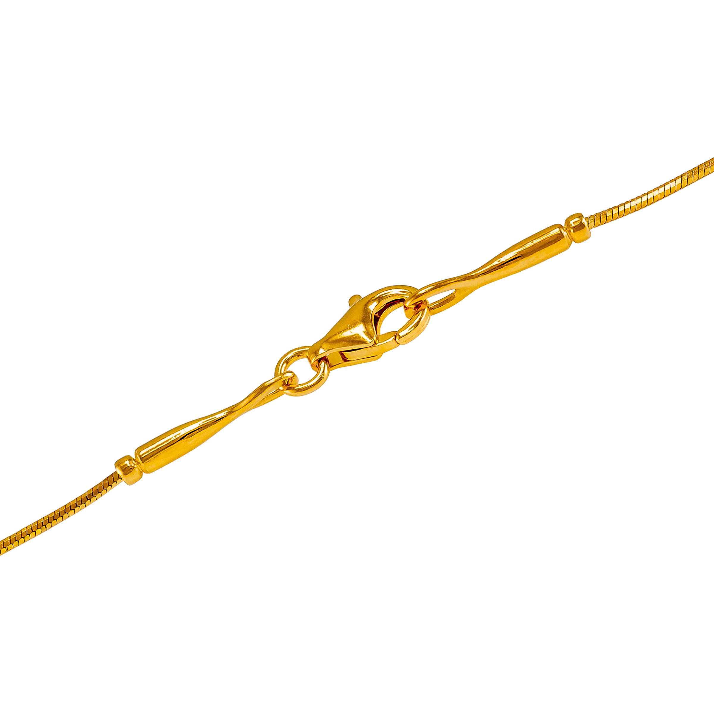 Buy Be-Jewelled Cabochon Amber Snake Chain Bracelet, Multi Online at johnlewis.com
