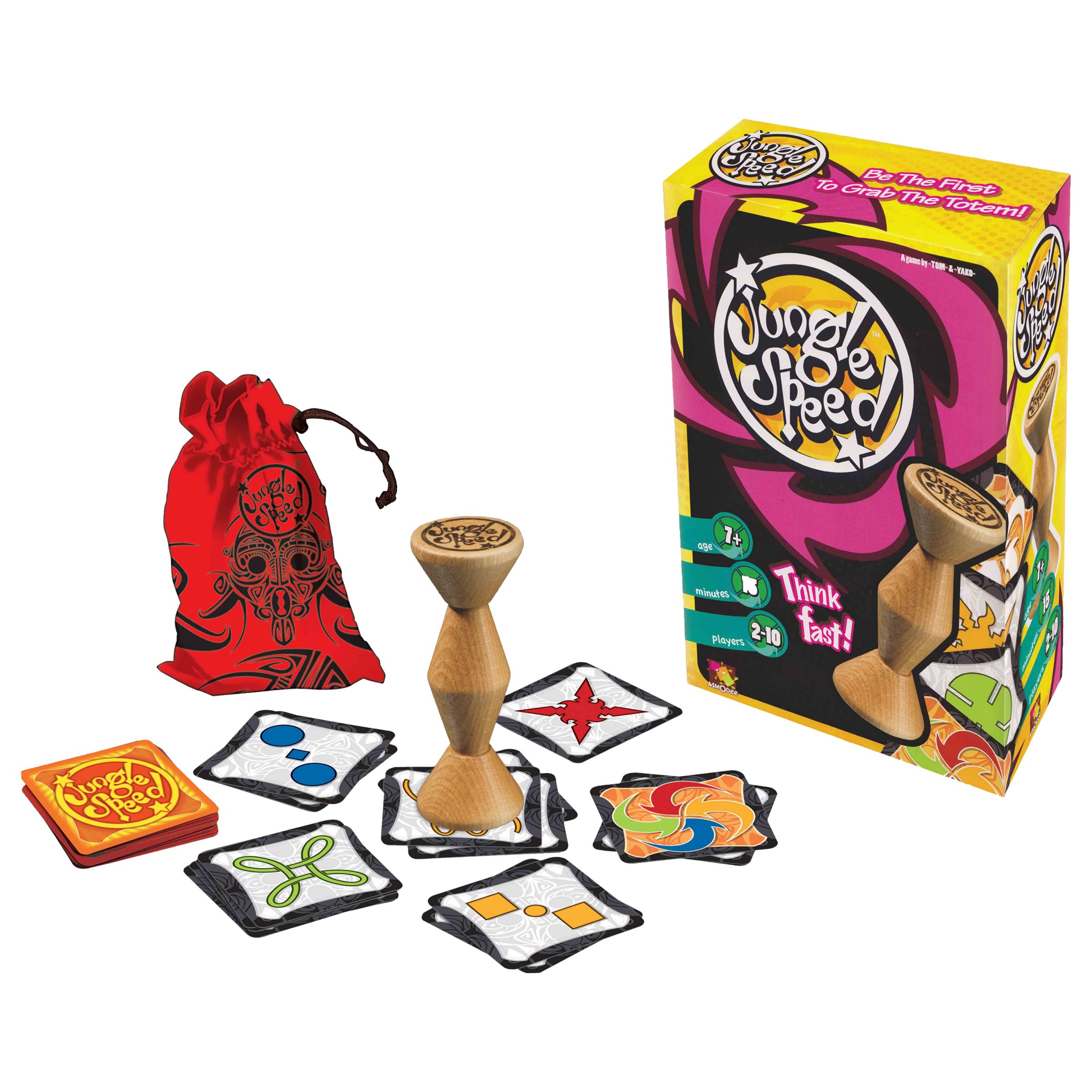 Jungle Speed Kids Board Game, Board Games Family Jungle