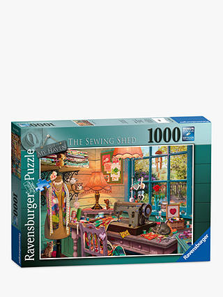 Ravensburger The Sewing Shed Jigsaw Puzzle, 1000 Pieces