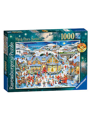Ravensburger Which Ones Santa? Jigsaw Puzzle, 1000 pieces