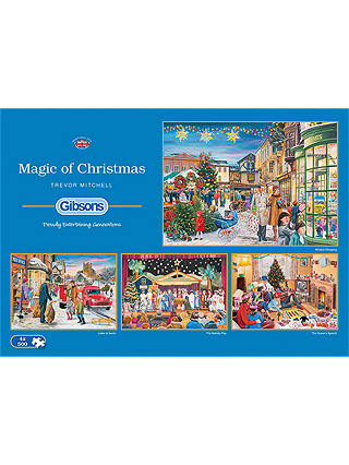 Gibsons The Magic Of Christmas, 4 x 500 pieces