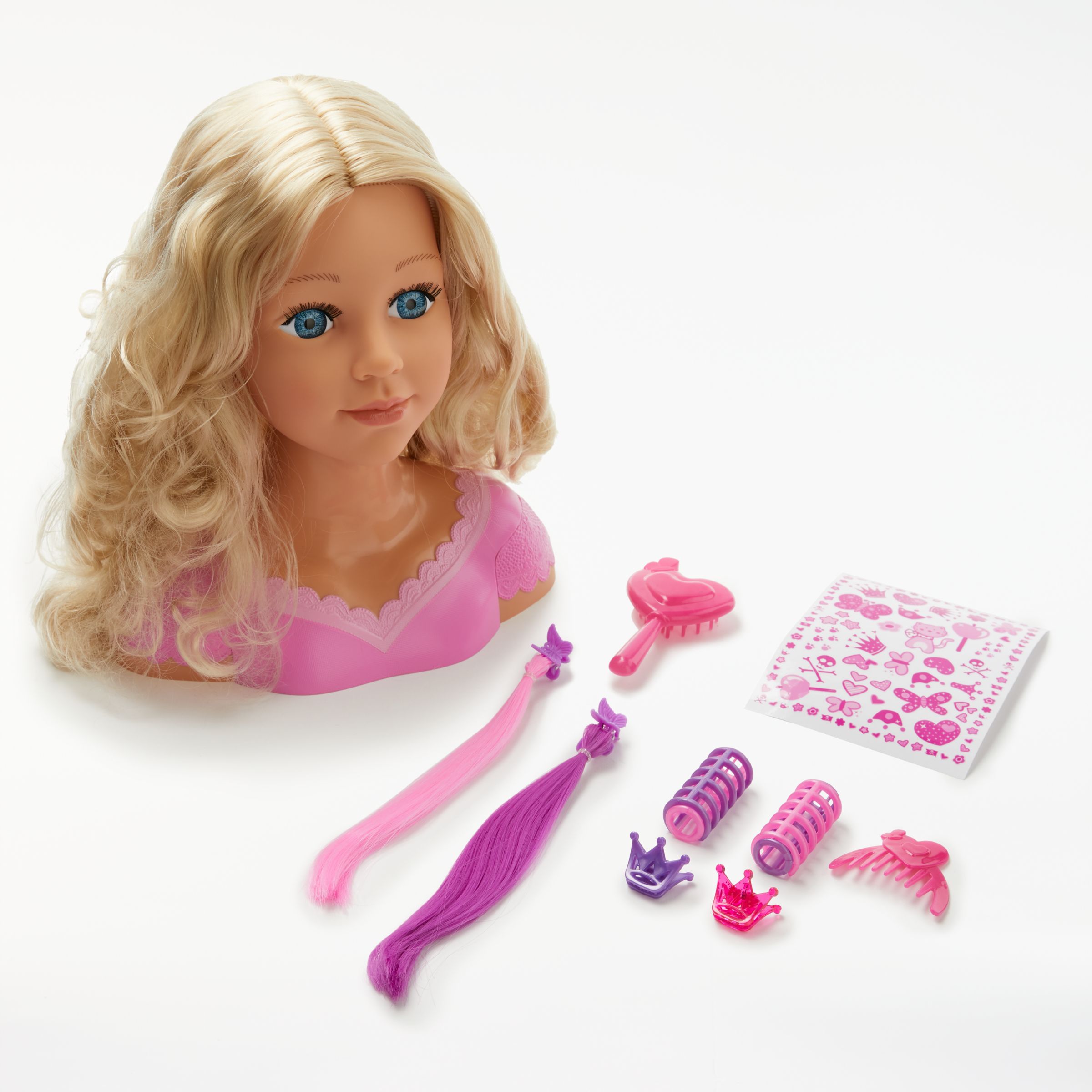 hairdressing dolls head toy