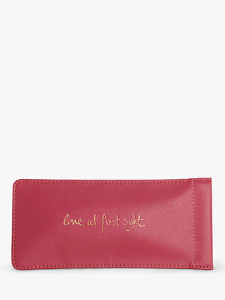 Katie Loxton Love At First Sight Glasses Case, Pink