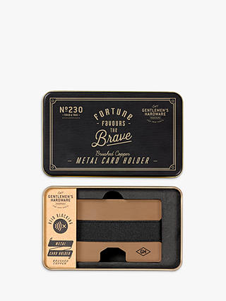 Gentlemen's Hardware RFID Metal Card Holder