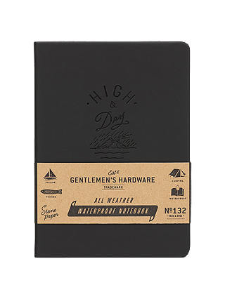 Gentlemen's Hardware Waterproof Notebook