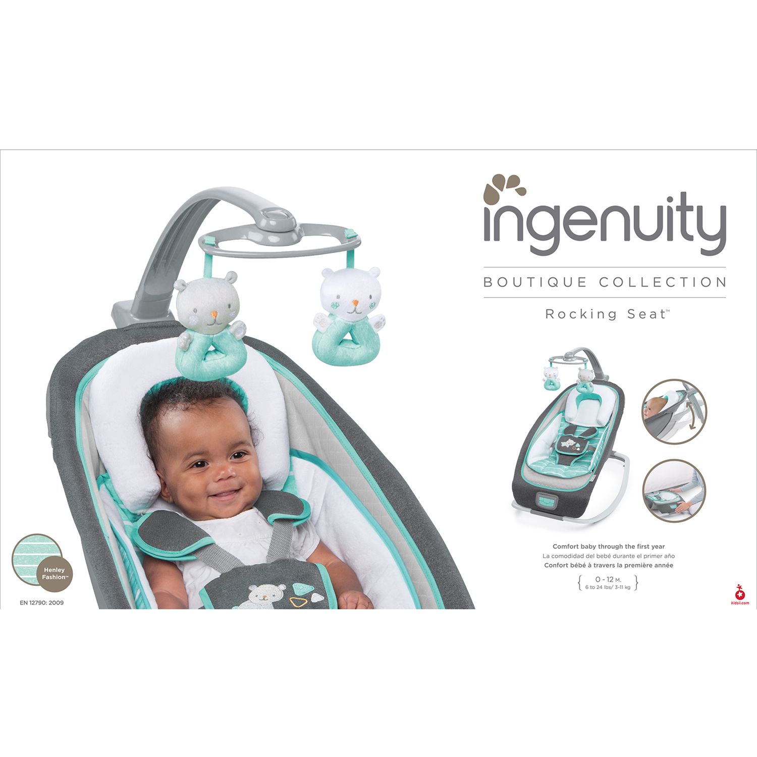 ingenuity boutique collection rocking seat review