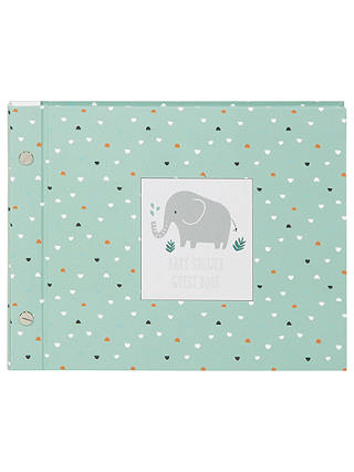 John Lewis & Partners Elephant Baby Shower Guest Book