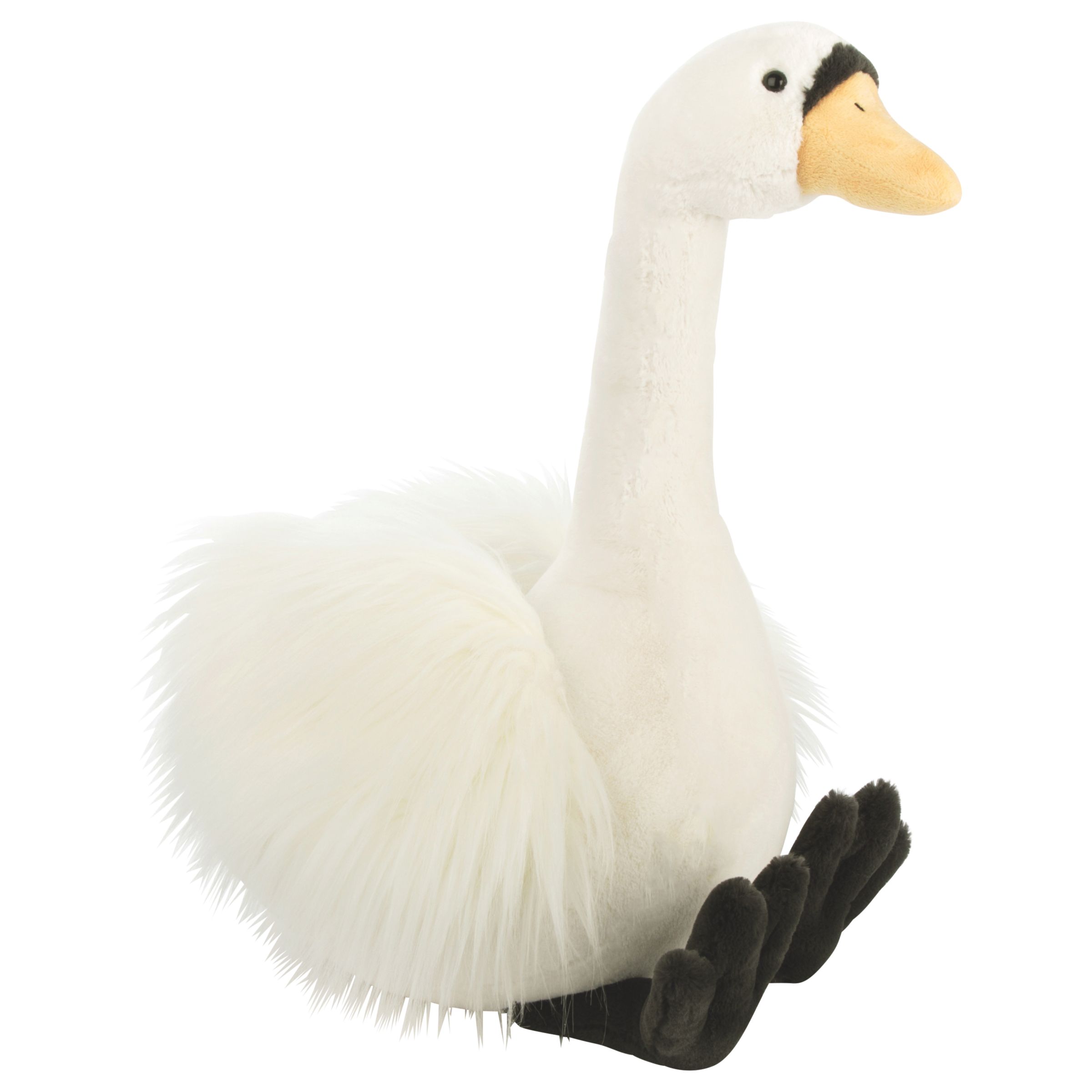 Jellycat Solange Swan Baby Soft Toy, Large, White at John Lewis & Partners
