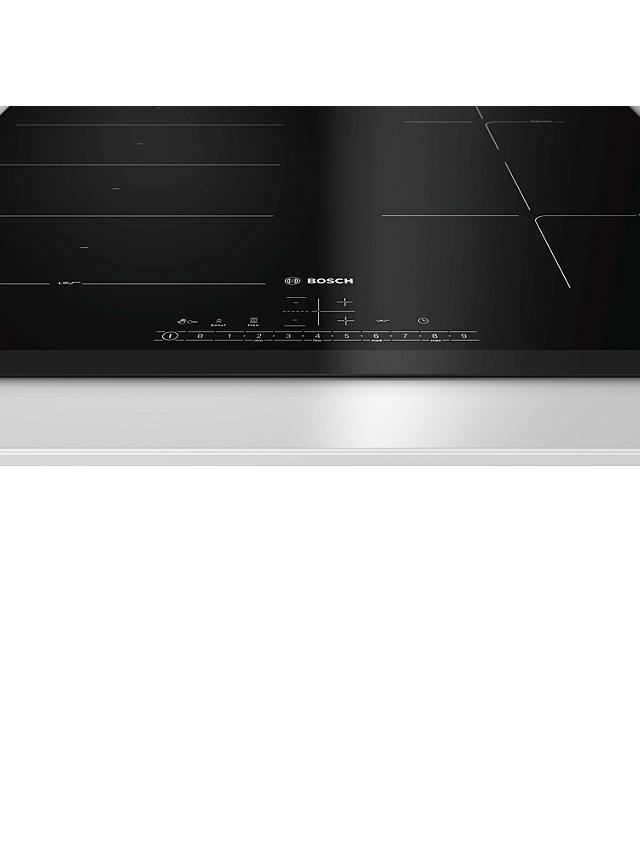 Buy Bosch PXE651FC1E Induction Hob, Black Online at johnlewis.com