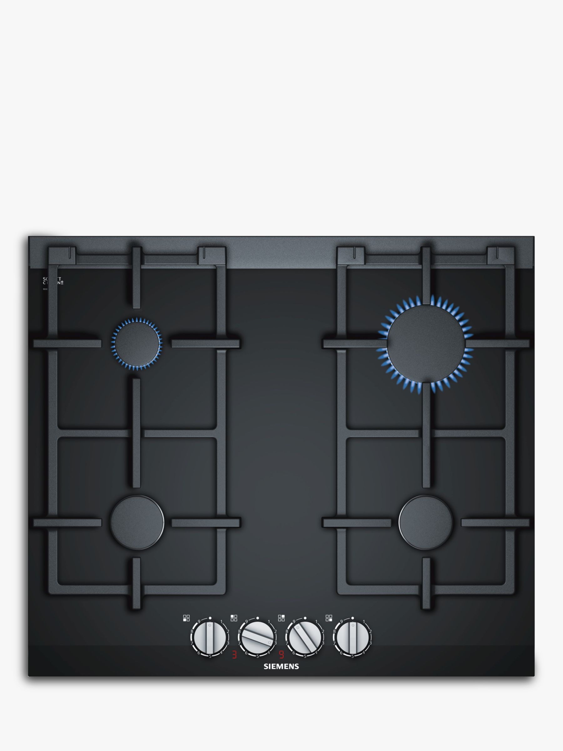 Siemens ER6A6PD70 StepFlame Gas Hob, Black