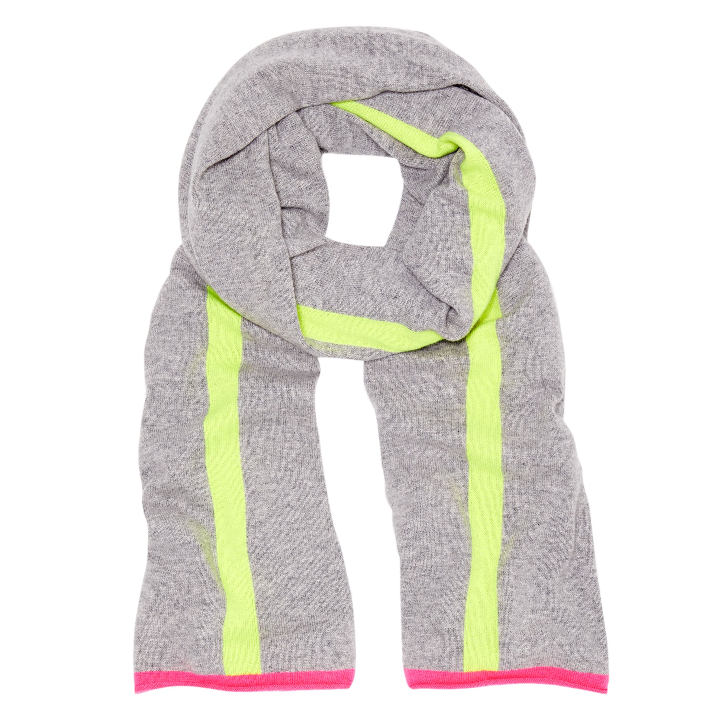 neon cashmere scarf