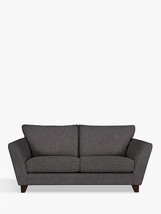 John Lewis & Partners Oslo Medium 2 Seater Sofa, Dark Leg, Drayton Charcoal