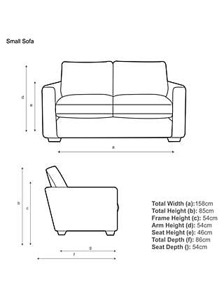 John Lewis & Partners Oliver Small 2 Seater Sofa