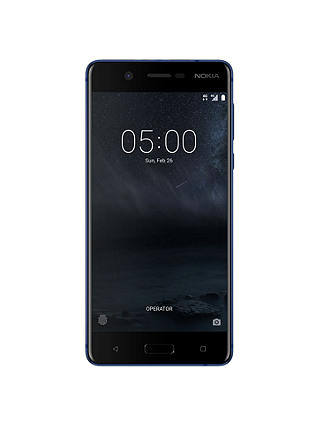 Nokia 5 Smartphone, Android, 5.2", 4G LTE, SIM Free, 16GB