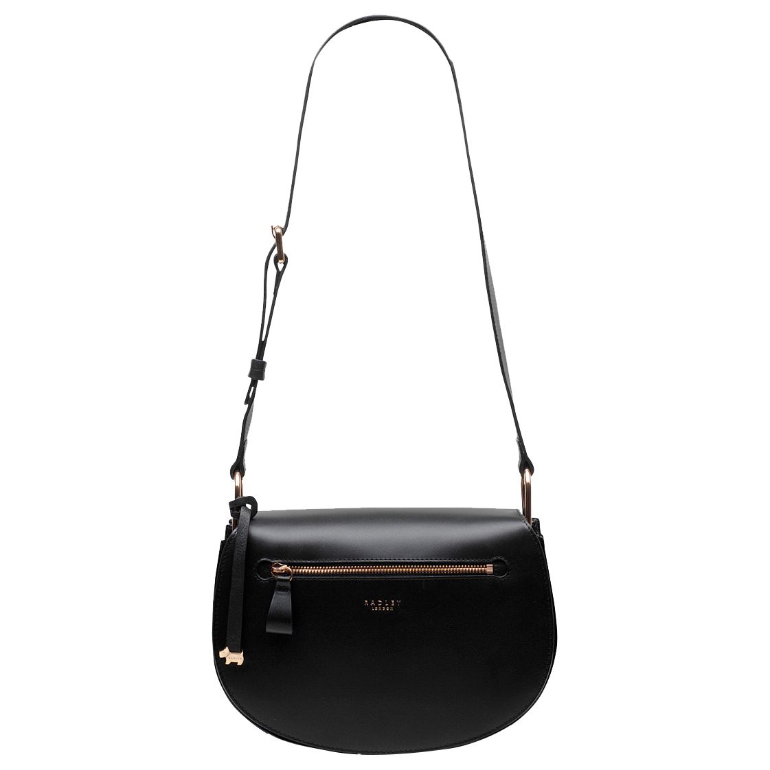 Radley Camley Street Leather Large Flapover Cross Body Bag at John Lewis & Partners