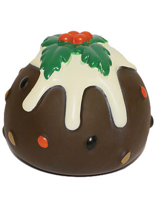 Rosewood Christmas Pudding Pet Toy, Brown