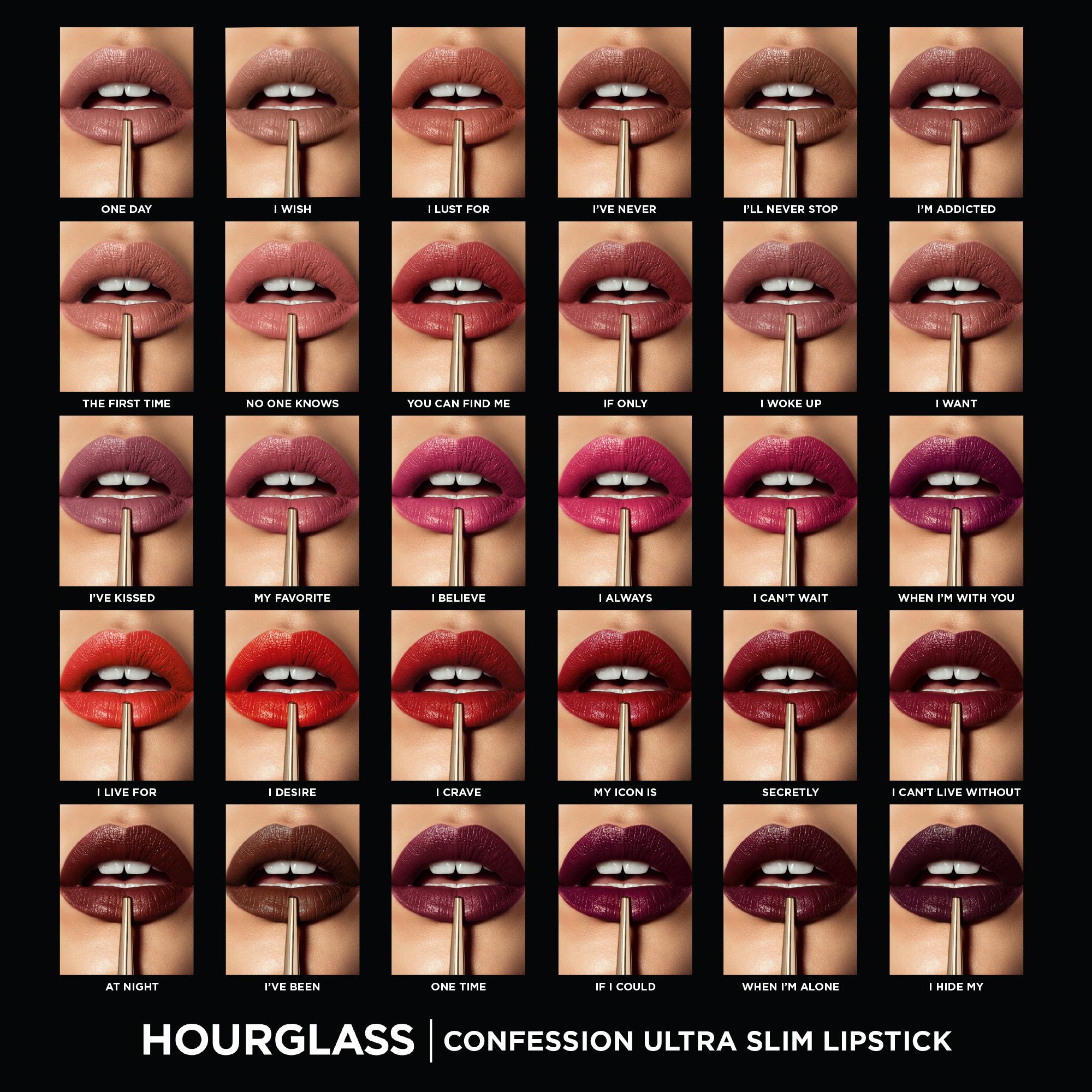 Confession™ Ultra Slim High Intensity Refillable Lipstick – Hourglass  Cosmetics