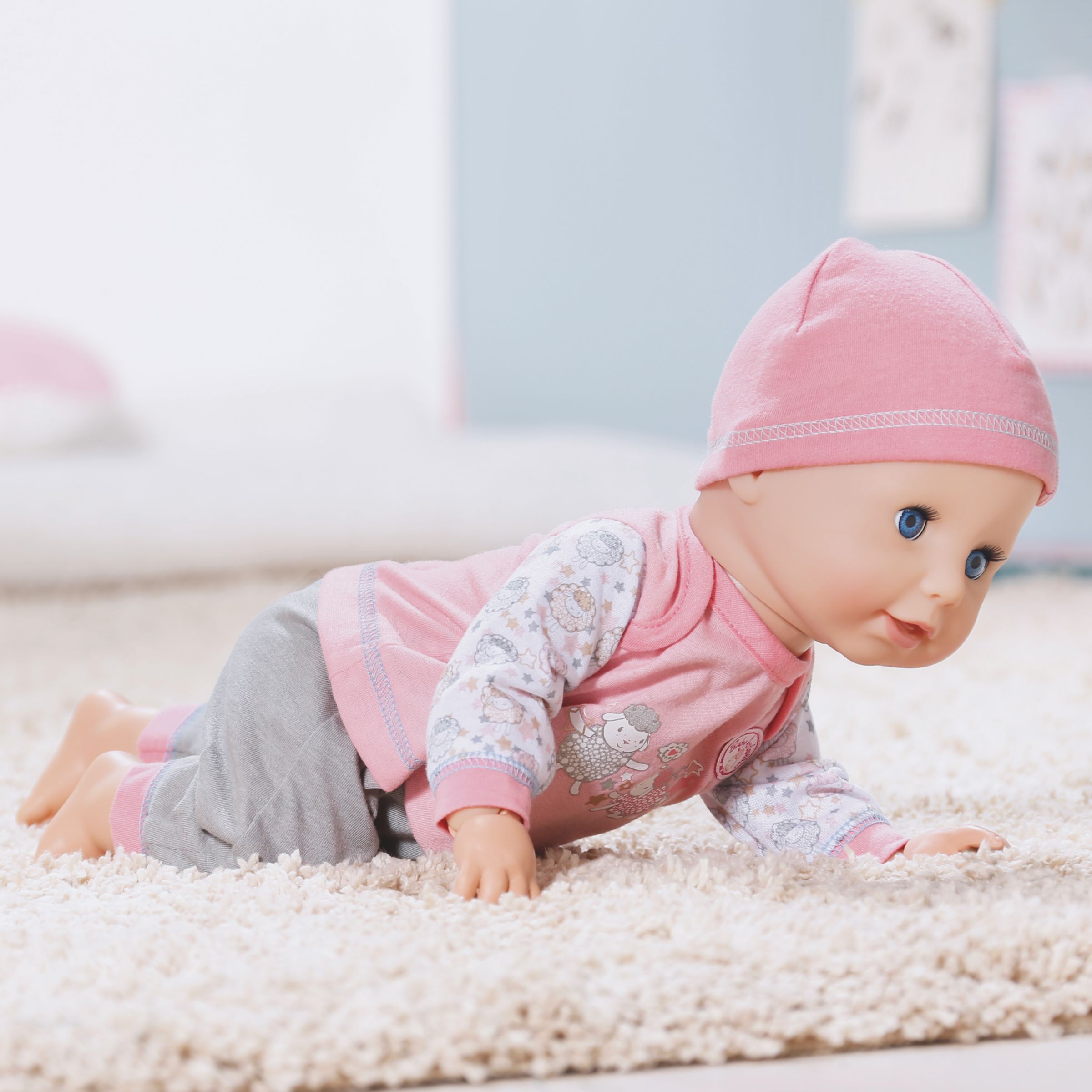 baby annabell crawling doll