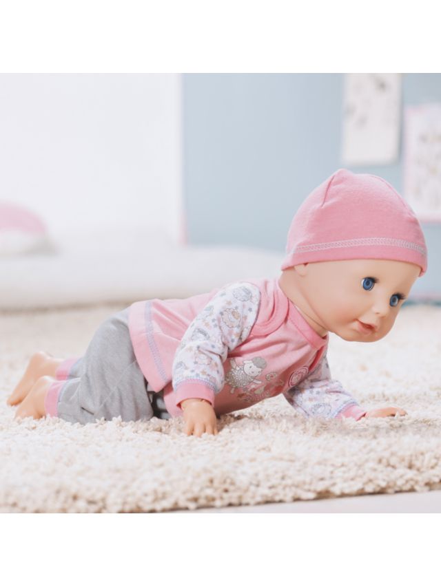 Baby annabell on sale crawling doll