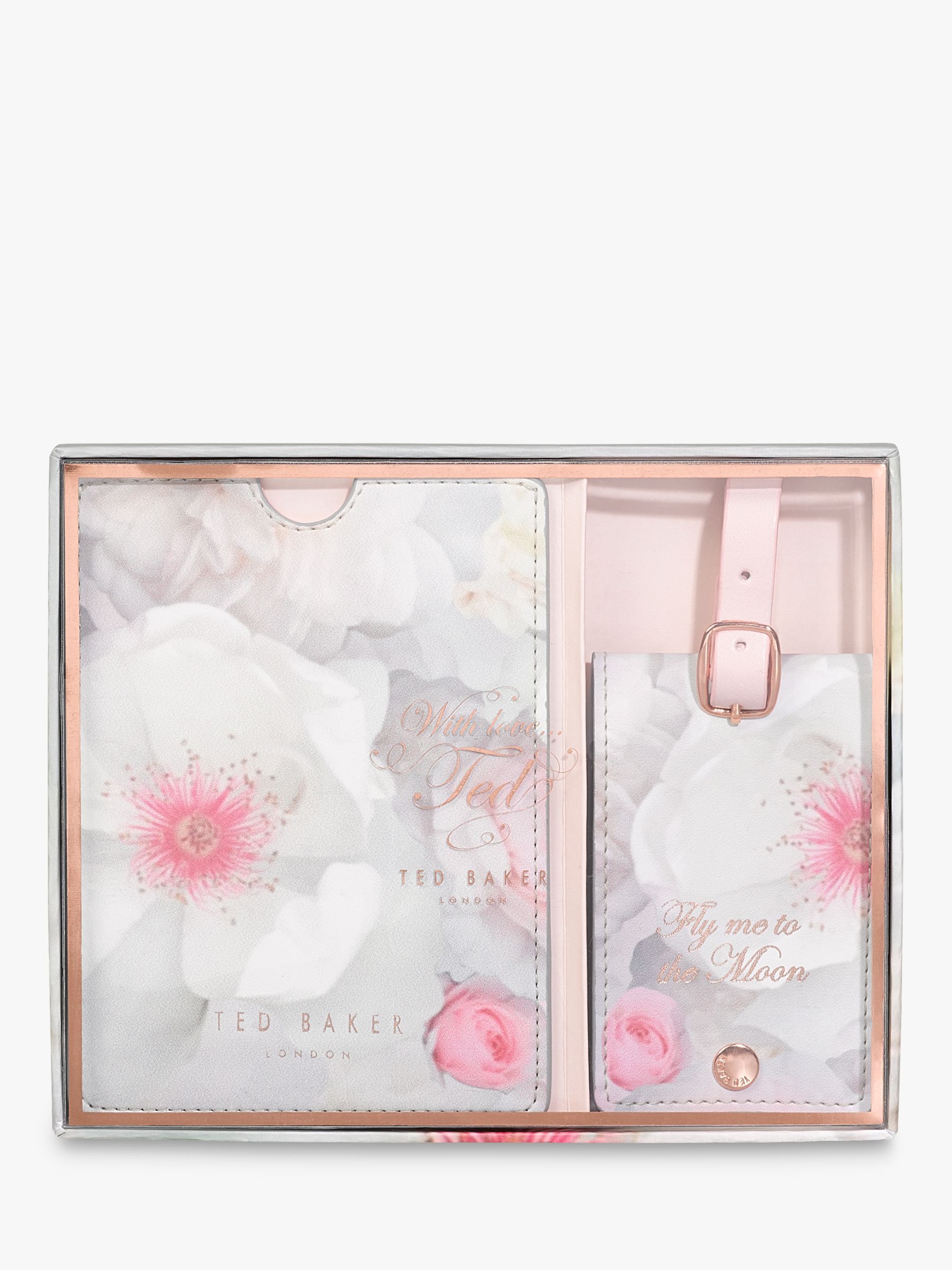 ted baker luggage tag set