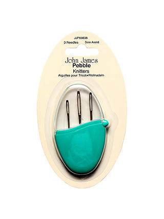 Needles by John James Knitters Needles Assorted Sizes, Pack of 3