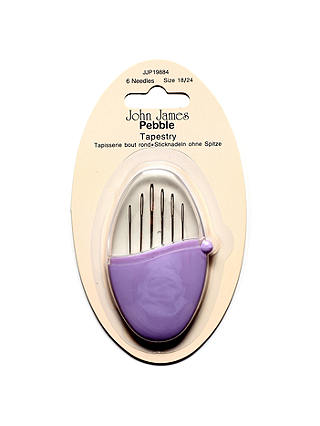 Needles by John James Tapestry Needles Size 18/24, Pack of 6