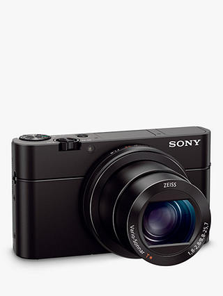 Sony Cyber-shot DSC-RX100 III Camera, HD 1080p, 20.1MP, 2.9x Optical Zoom, Wi-Fi, NFC, OLED EVF, 3” Screen with Case & Attachment Grip Kit