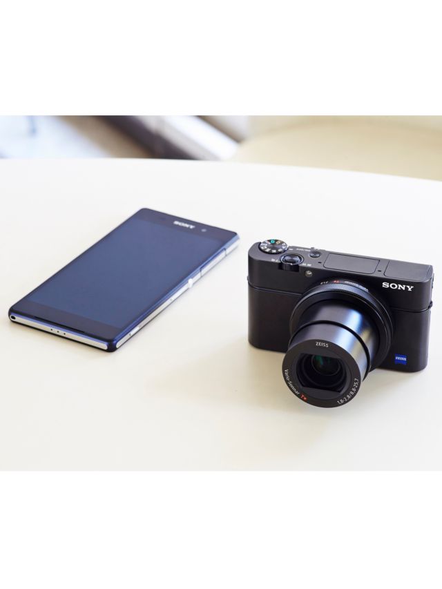 Sony Cyber-shot DSC-RX100 III Camera, HD 1080p, 20.1MP, 2.9x Optical Zoom,  Wi