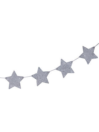 Ginger Ray Silver Star Wooden Bunting