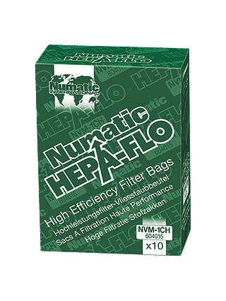 Numatic Henry HEPA Vacuum Cleaner Bags, Pack of 10