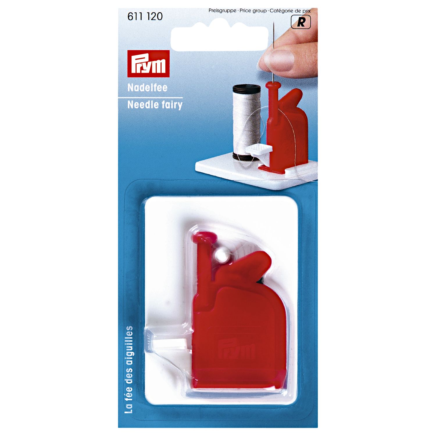 Prym Needle Threader Semi-Automatic for Hand Sewing Needles 