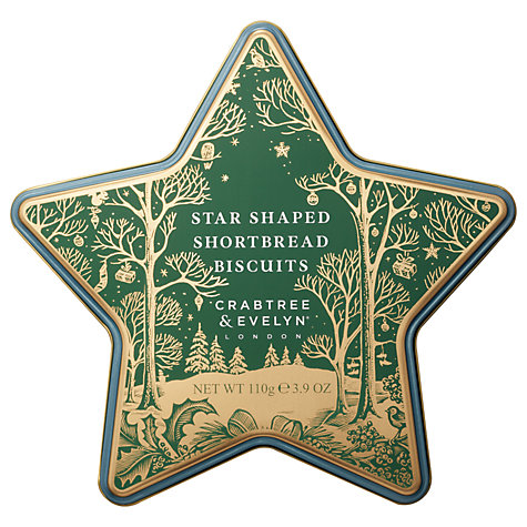 Crabtree & Evelyn Star Shaped Shortbread