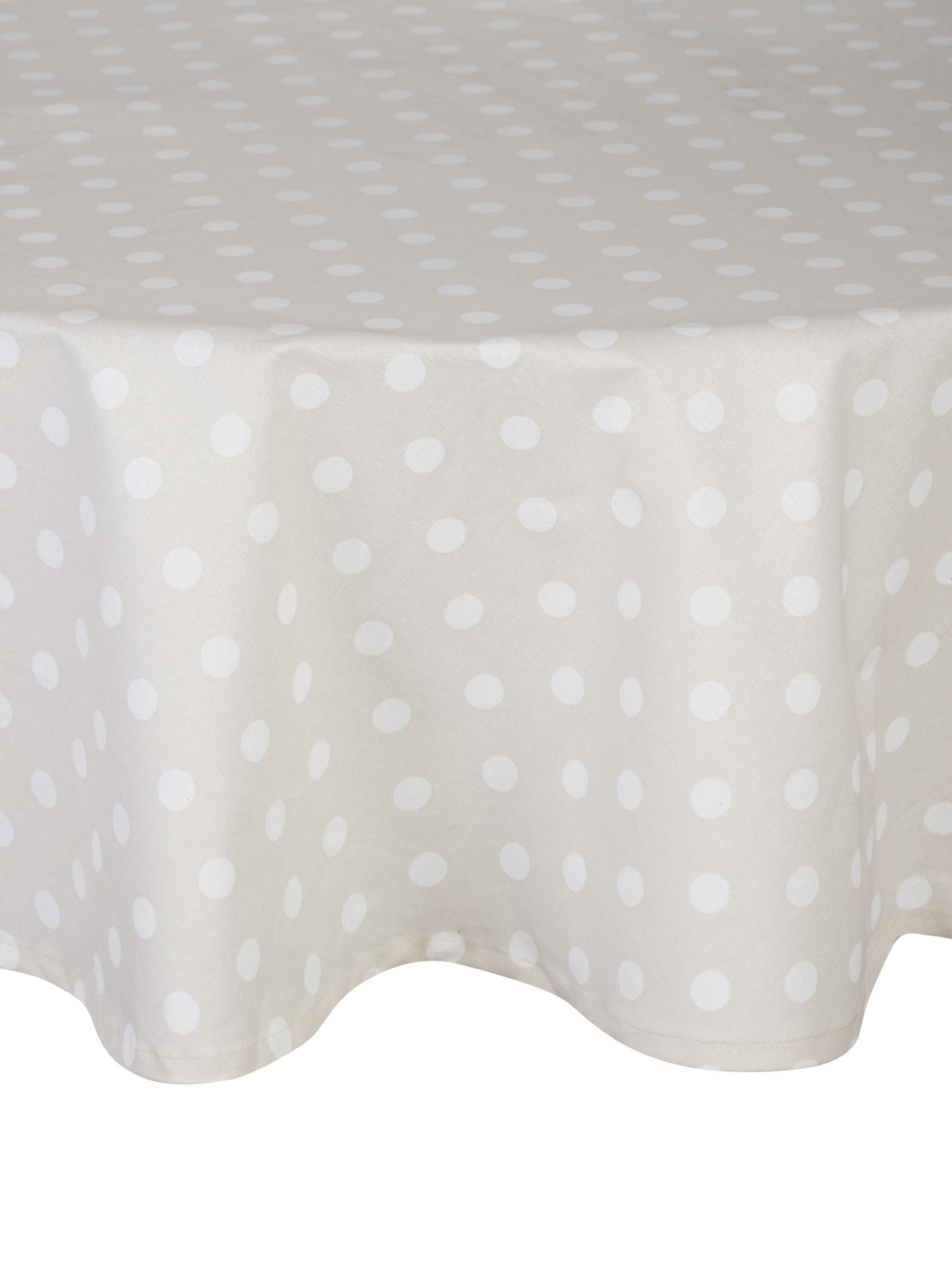 John Lewis Polka Dot Wipe Clean Round Tablecloth Review