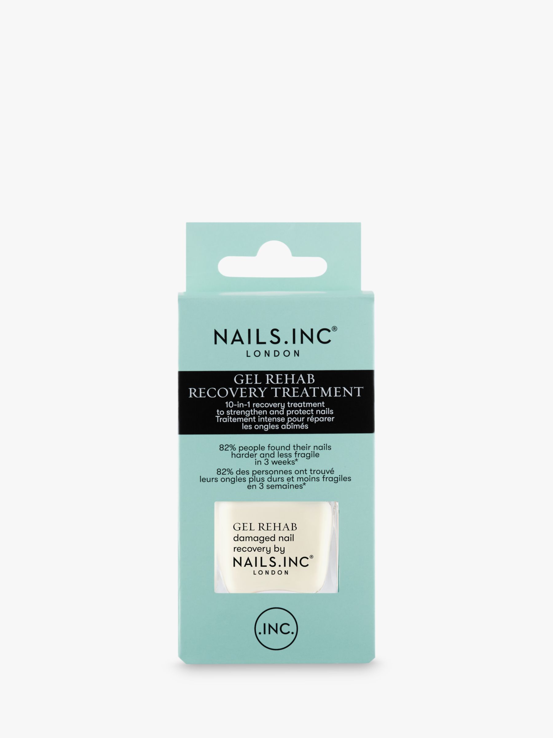 Nails Inc Gel Rehab Treatment & Base Coat, 14ml 1