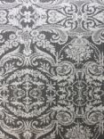 Matthew Williamson Orangery Lace Wallpaper, Black/Metallic Silver W7142-02
