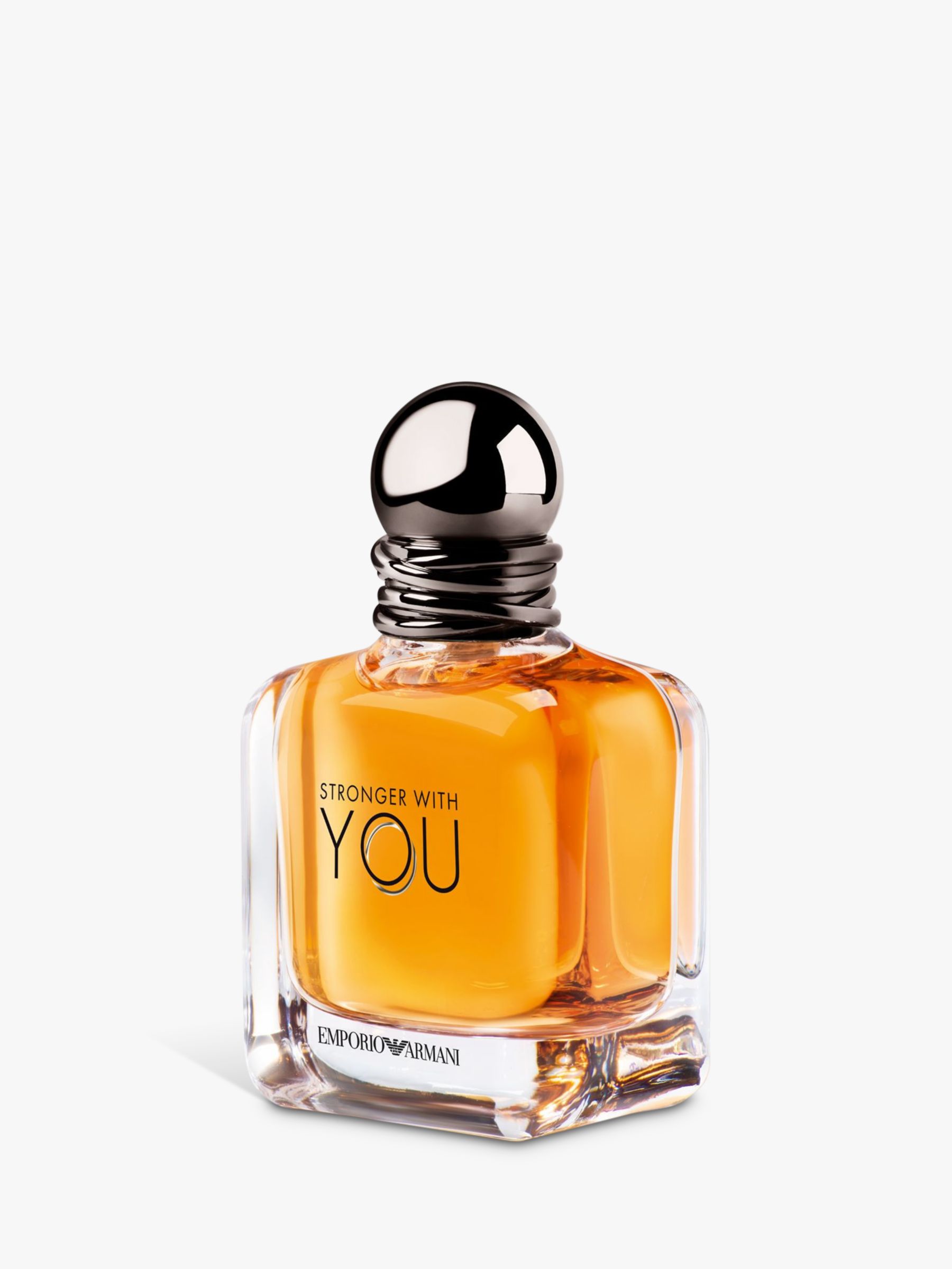 armani mens perfume stronger with you