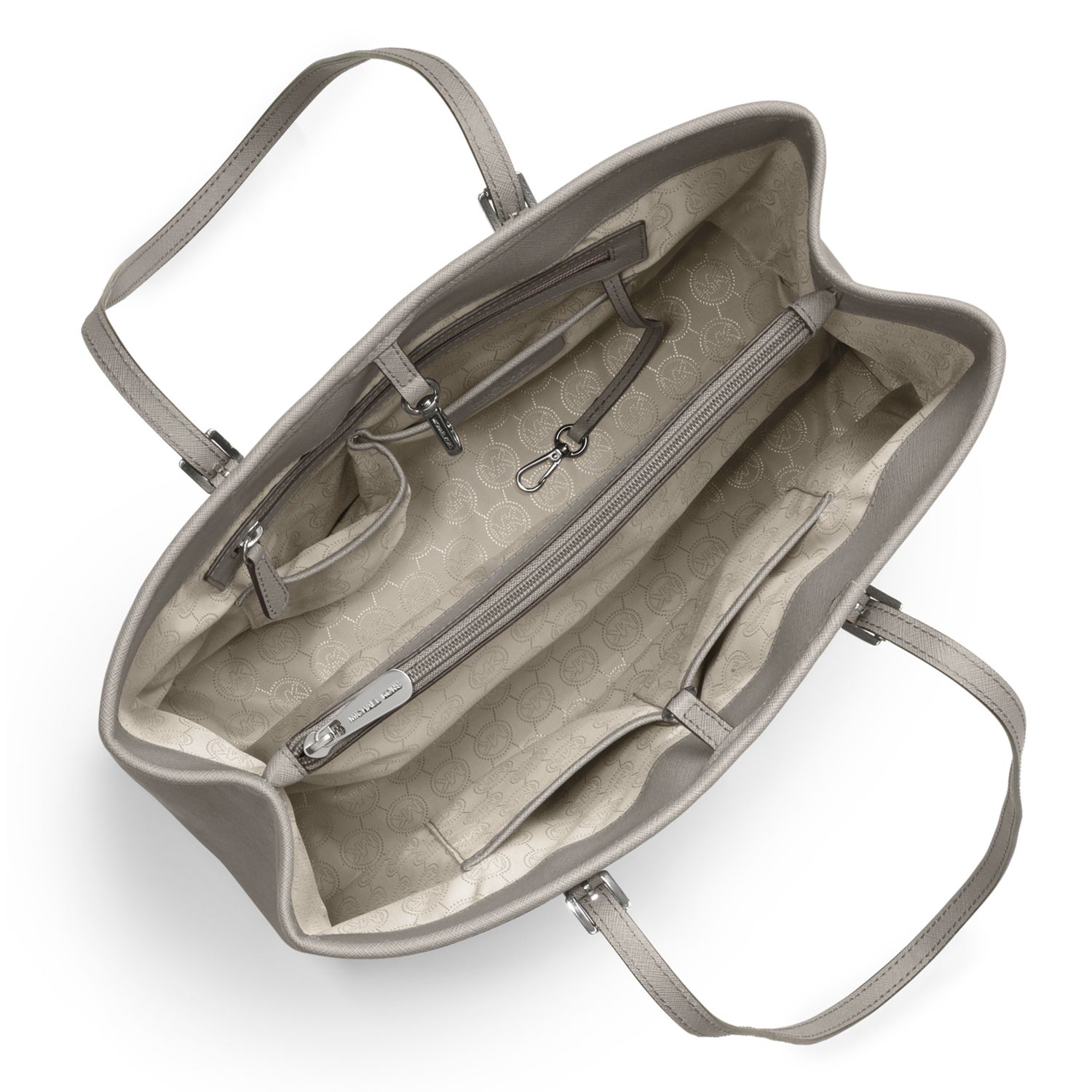 michael kors grey tote handbags