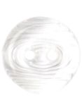Groves Patterned Button, 12mm, Pack of 5, Translucent
