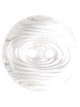 Groves Patterned Button, 15mm, Pack of 4, Clear