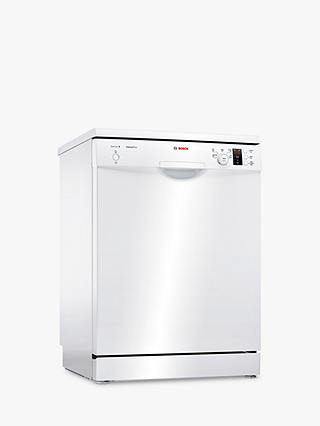 Bosch Series 2 SMS25EW00G Freestanding Dishwasher, White