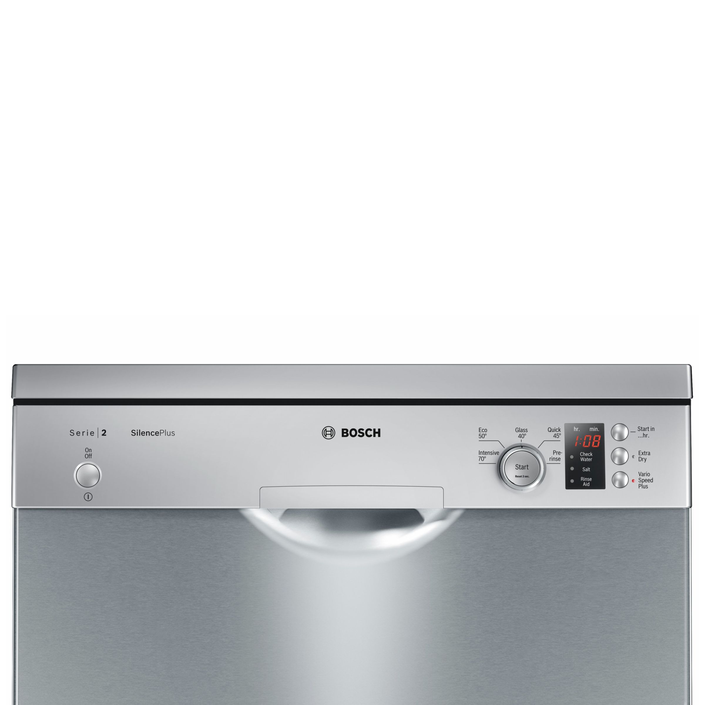 bosch silver inox dishwasher
