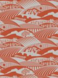 Mini Moderns Moordale Wallpaper, Harvest Orange AZDPT033HO