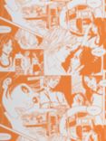 Mini Moderns True Romance Wallpaper, Tangerine Dream AZDPT031TD