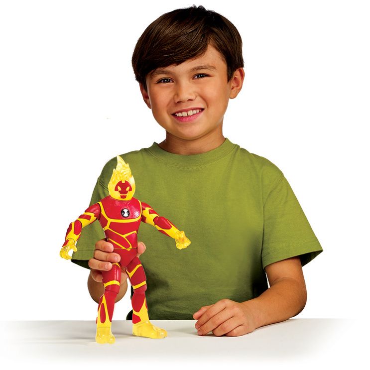 Ben 10 Super Deluxe Heatblast Action Figure at John Lewis ...