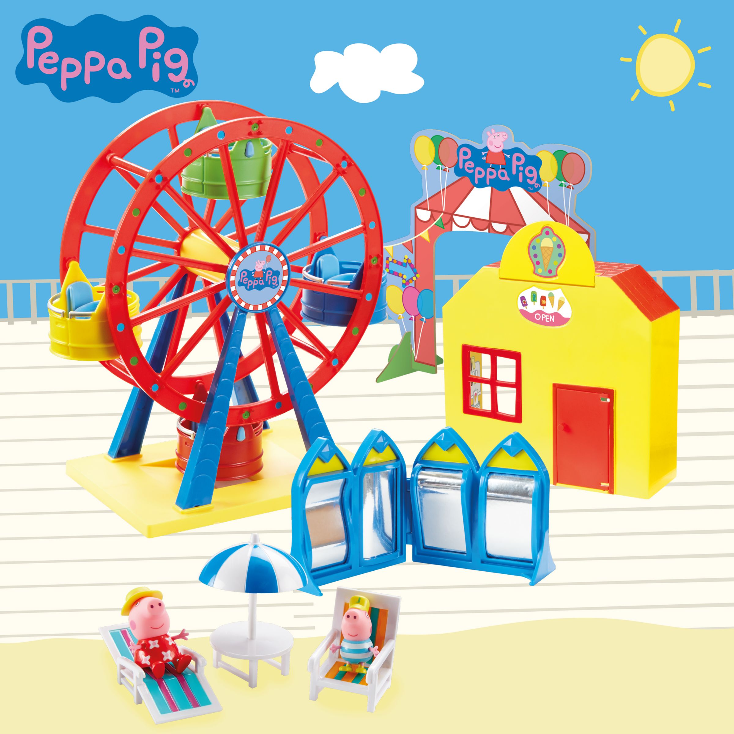 peppa pig ferris wheel playset